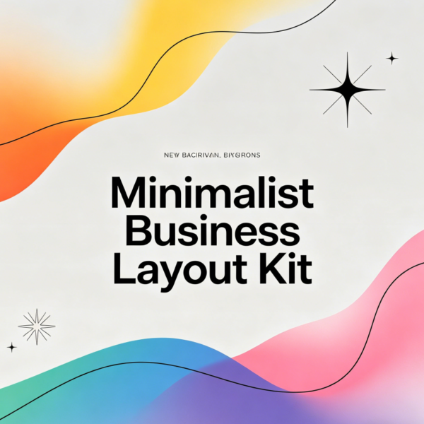 Minimalist Business Layout Kit