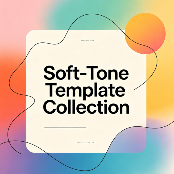 Soft-Tone Template Collection